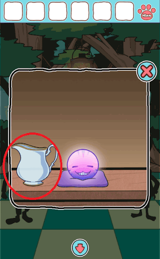 不思議の国のニャリス_不思議な水差しの入手