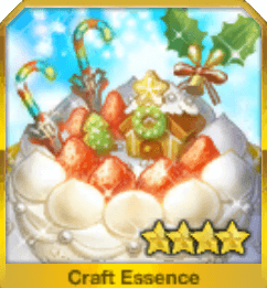 聖夜のホワイトケーキ