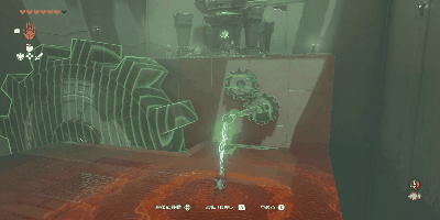 ハンドルを時計回りに動かしてモドレコ