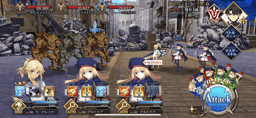 fgo-カルデアシアター 全カルデアが泣いた級_バトル1