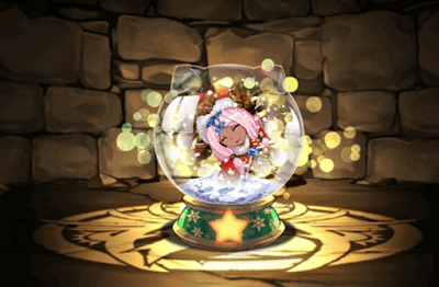 聖夜のパティシエール・ハトホルのスノードーム