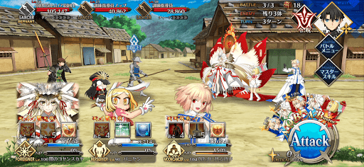 fgo-地獄の武田ブートキャンプ：訓練編_バトル3