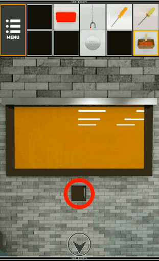 GarageHouse_ホワイトボードの下の棚を開ける