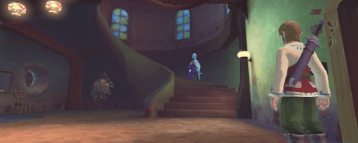 ゼルダSWS_精霊を追いかけて外に出よう