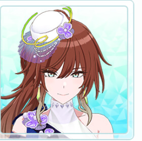 【セレニダードバイオレット】緋田美琴の髪型