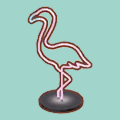 フラミンゴのネオン