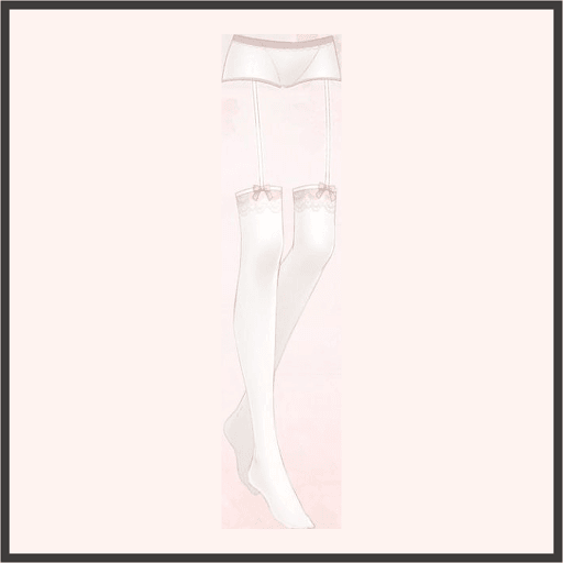 ラブリーガーターベルト（緋）