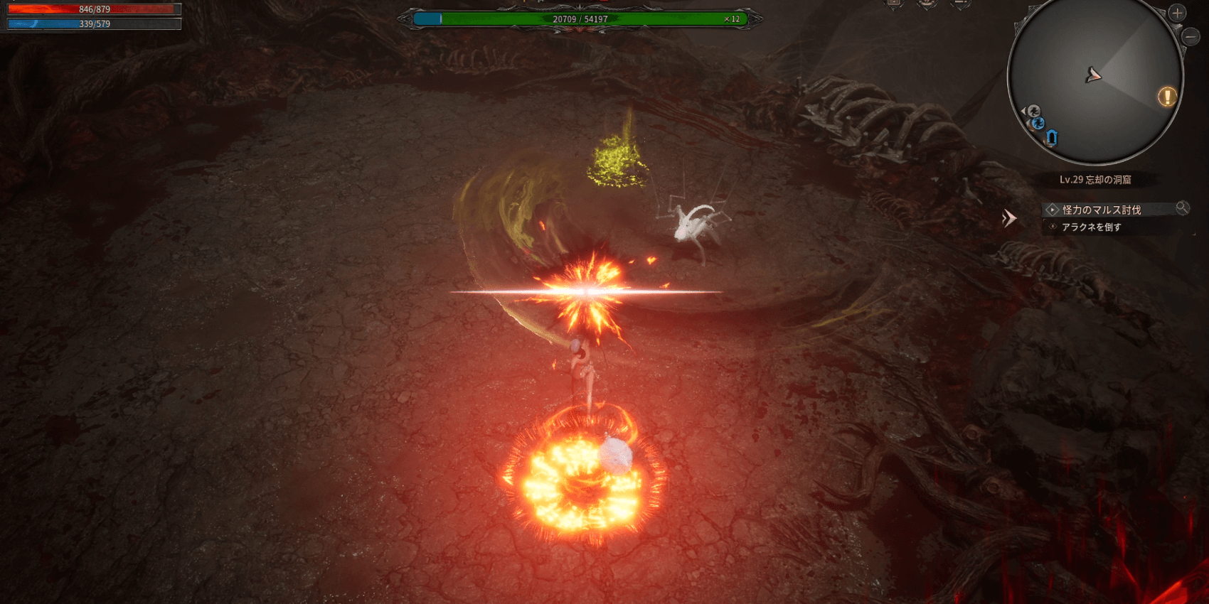 機動力の高い敵に対して火力を出しづらい