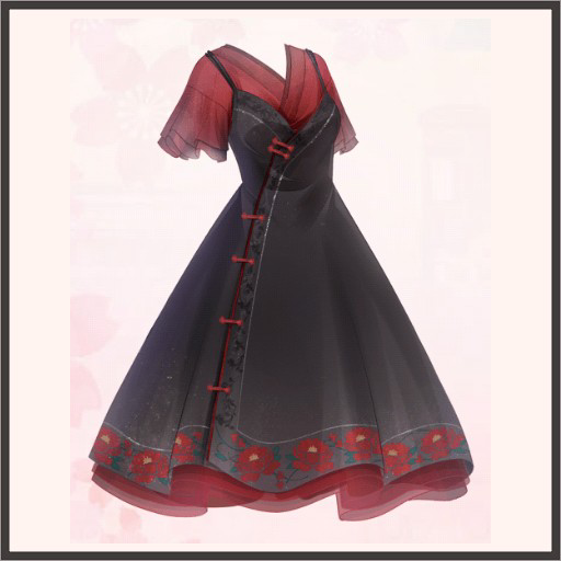 寒中の花＜ドレス＞