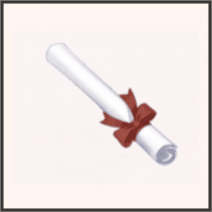 卒業証書（白）