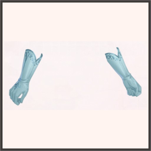 手袋★戴冠式・エルサ