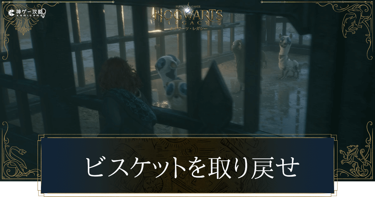 ビスケットを取り戻せ