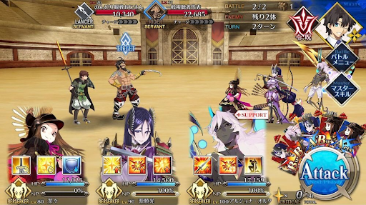 fgo-予選「初級」_バトル