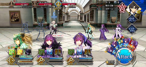 fgo-古今東西展 中級_バトル