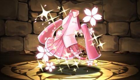 桜ミクの衣装