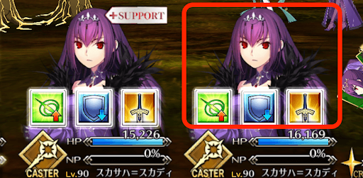 fgo-Wスカディシステム　自前スカディ