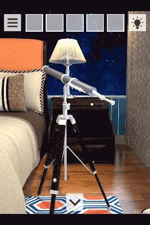 十五夜のお月様_星