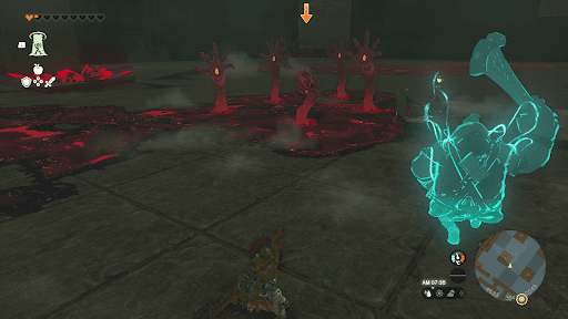 瘴気の手は倒す必要は無い