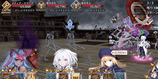 fgo-怠惰の都_バトル3