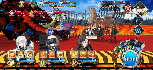 fgo-明日霊血古圏 難関挑戦コース1戦①