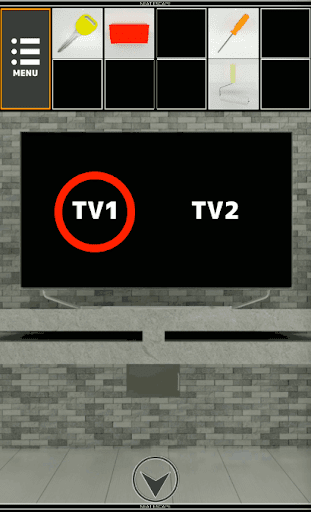 GarageHouse_テレビ1をタップする