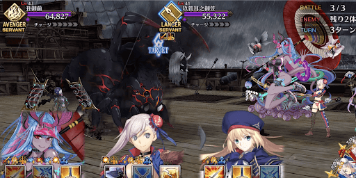 fgo-蛇は衣を脱ぎ捨てて 鬼は再び蘇る3戦①