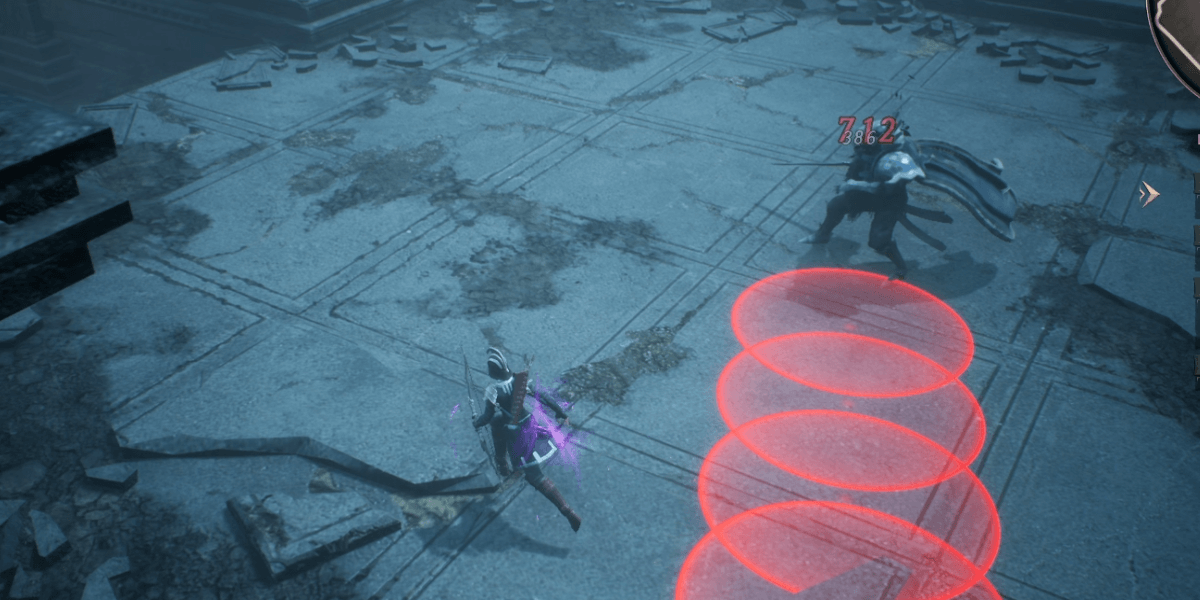 確実に攻撃を回避して反撃する