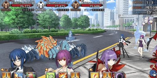 fgo-ドバイ観光フードデリバリー戦争_バトル1