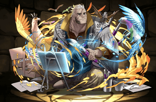 七彩鳥の水彩幻画師・ハンス