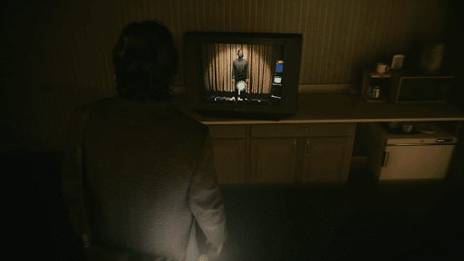 テレビを調べてミスター・ドアと話す