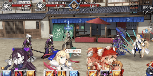 fgo-貿易戦略 女神から交渉の秘訣を学ぶ_バトル1