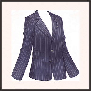 ストライプの紳士