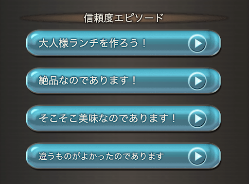 信頼度エピソード一覧