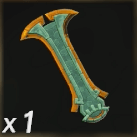 隊長ゴーレムの角（中等）