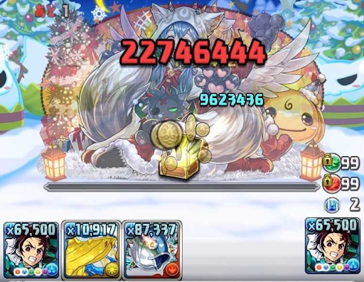 クリスマスSPチャレンジLv3-クリアパーティ