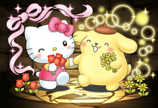 ハローキティ＆ポムポムプリン