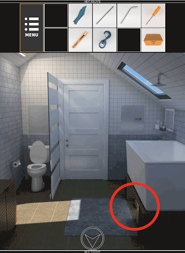 屋根裏部屋からの脱出