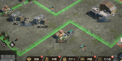 同盟の縄張りを隣接させる