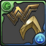 ワンダーウーマン＆アクアマンのエンブレム