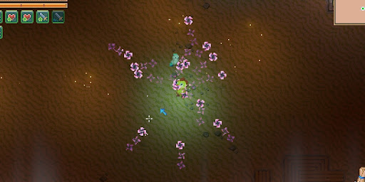 跳ね返り手裏剣