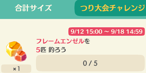 つり大会チャレンジ