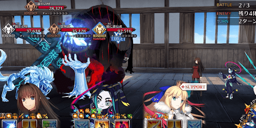 fgo-隈乃温泉十怪談その漆鏡の中の彼女_バトル2