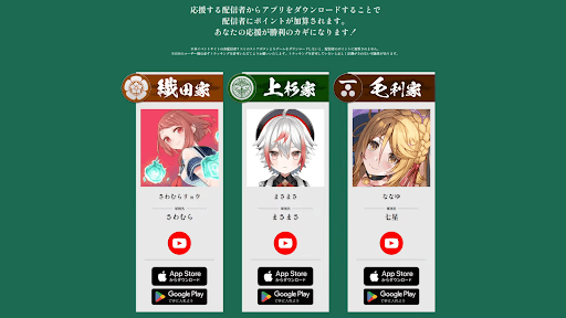 天下統一戦について