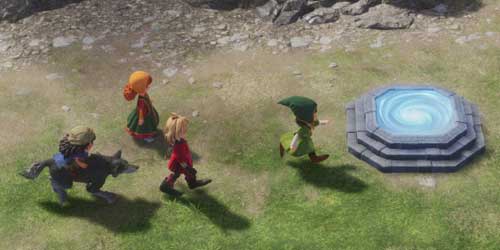 DQ7リイマジンド_旅の扉4人