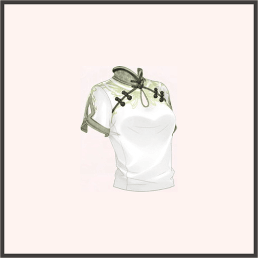 チャイナ服トップス（緑）