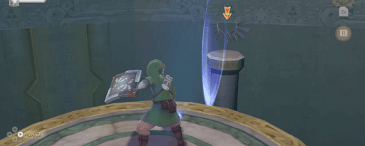 ゼルダSWS_紋章にスカイウォードを当てよう