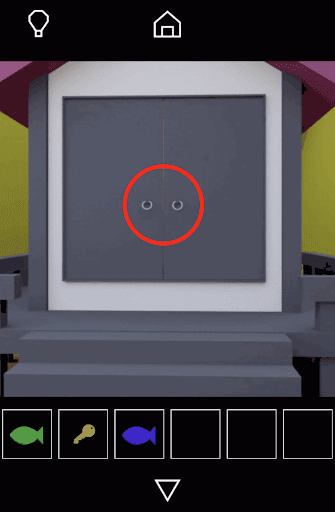 Dango_扉をタップして建物に入る