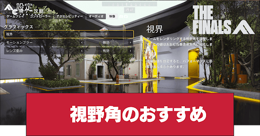 視野角のおすすめ