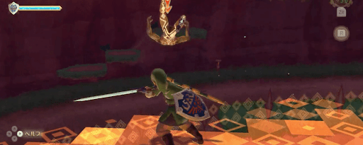 ゼルダSWS_下に落とす