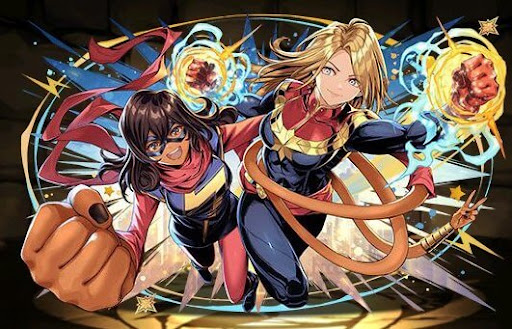 キャプテン・マーベル＆ミズ・マーベル